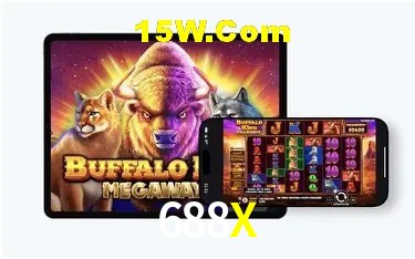 Tela de boas-vindas e lobby de jogos do aplicativo 688X